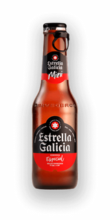 Cerveza Estrella Galicia Mini (200 Ml.)