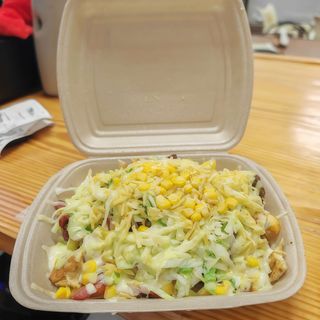 Salchipapa mixto 2 personas