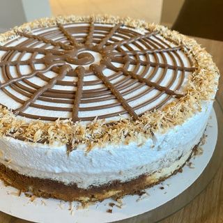 Sernik Kokosowy kawałek KETO GF SF