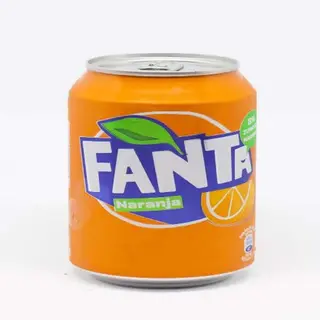 Fanta Naranja lata.