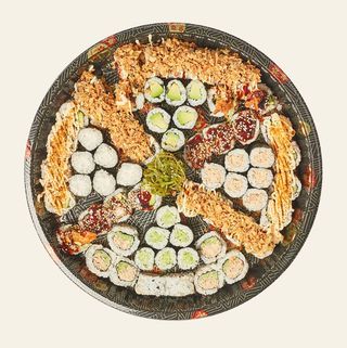 Vassoio fusion tutto cotto 65 pezzi