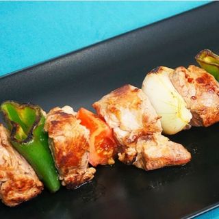 Brocheta de pollo
