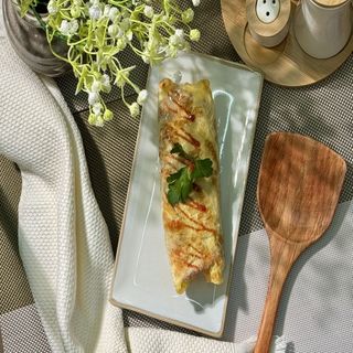 Бризоль с помидором и сыром