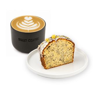 Lemon Poppy  Latte