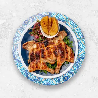 Roasted Chicken and Chips/Potatoes