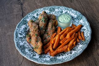Garlic Parm Crispy Strips