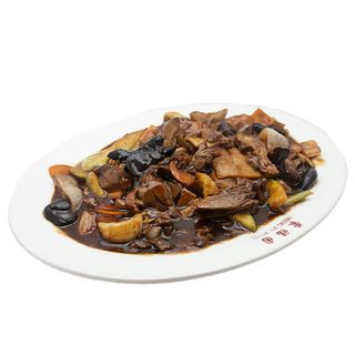 984. Патица с бамбук и гъби 450г