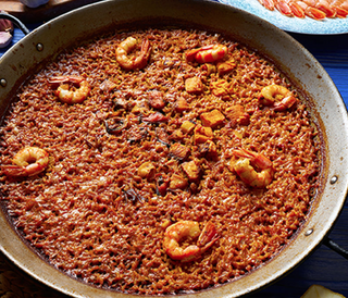 Paella de señorito