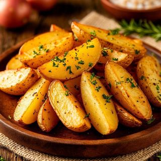 Запечена картопля з часником (150г)