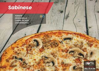 Pizza Sabinese Pequeña (30 Cm.)