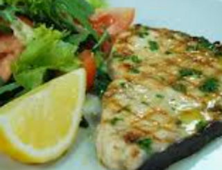 Pesce spada e contorno