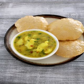 Poori Bhaji 3 Unidades