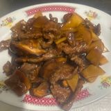 Ternera Con Bambú Y Setas