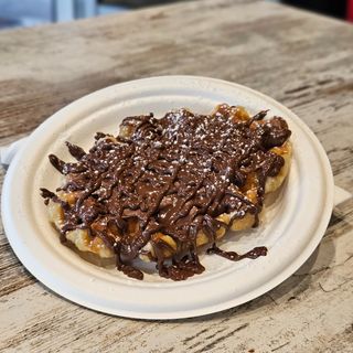 Waffel Nutella