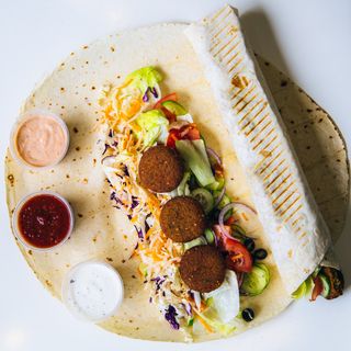 Tortilla z falafelem