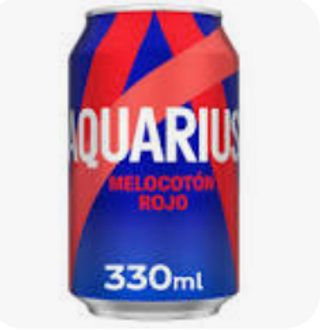 Aquarius de melocotón (330 ml.)