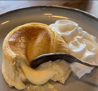 El coulant de xocolata blanca