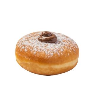 Gogoașă cu cremă cu alune de pădure și cacao