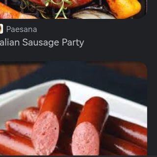 Chips sausage 