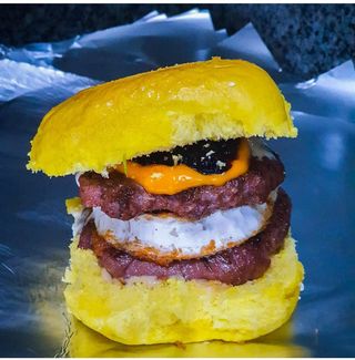 Hamburguesa 4 Quesos