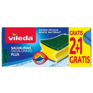Salvauñas Antibacterias Vileda, Pack 3 Uds (409482)