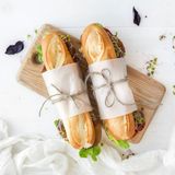 Bocadillo De Blanco Y Negro