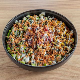 Poke losos plate