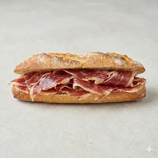 Bocadillo Jamón Ibérico