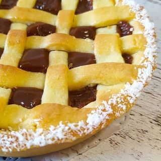 Pasta Flora De Chocolate Y Dulce De Leche