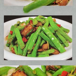 Porc cu fasole verde