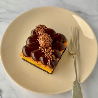 Brownie com Bolo de Cenoura