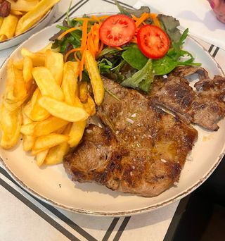 Plato De Bistec De Ternera