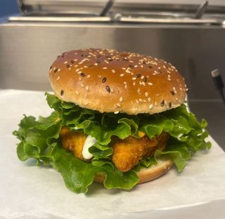 Burger de pui Crispy