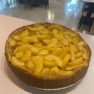 Tarta de Compota de Manzana porción