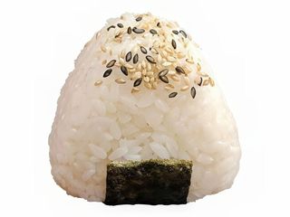 137.Onigiri De Salmón Y Cebolla (1 Ud.)