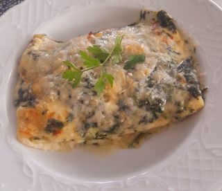 Lasagna Di Magro Allo Ricotta E Spinaci