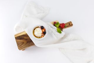 Sufleu de ciocolată albă