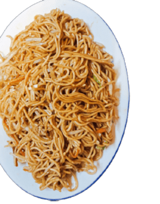 41. Пържени спагети със зеленчуци и яйца (680г)