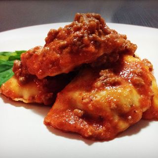Agnolotti con ragù