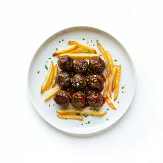 Albóndigas Con Patatas