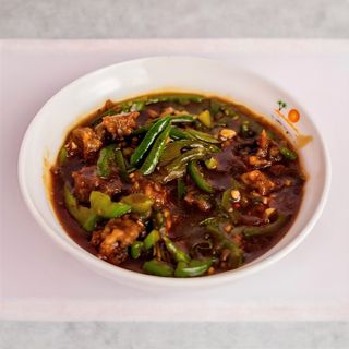 Mushroom Chilly - Gravy