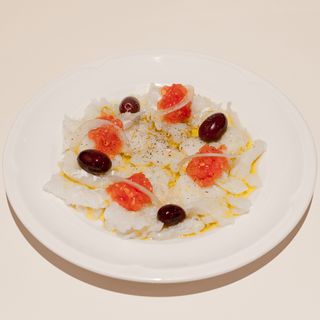 Esqueixada de bacalao