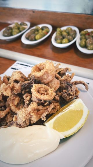 Calamarcitos a la andaluza