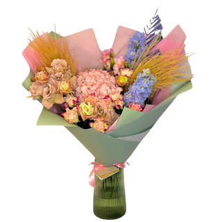 Buchet premium roz