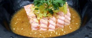 374. Tartar salmone wasabi