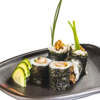 Pollo Crujiente Con Salsa De Anguila Y Cebollino