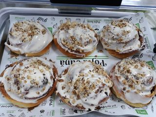 Glazed Cinnamon-Walnut Rolls