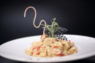 Pasta sa piletinom i pestom 250 gr