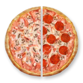 Pola pola - Capricciosa i Kulen pizza XL