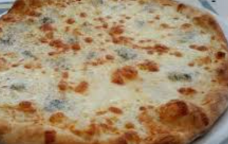Pizza 4 formaggi tonda